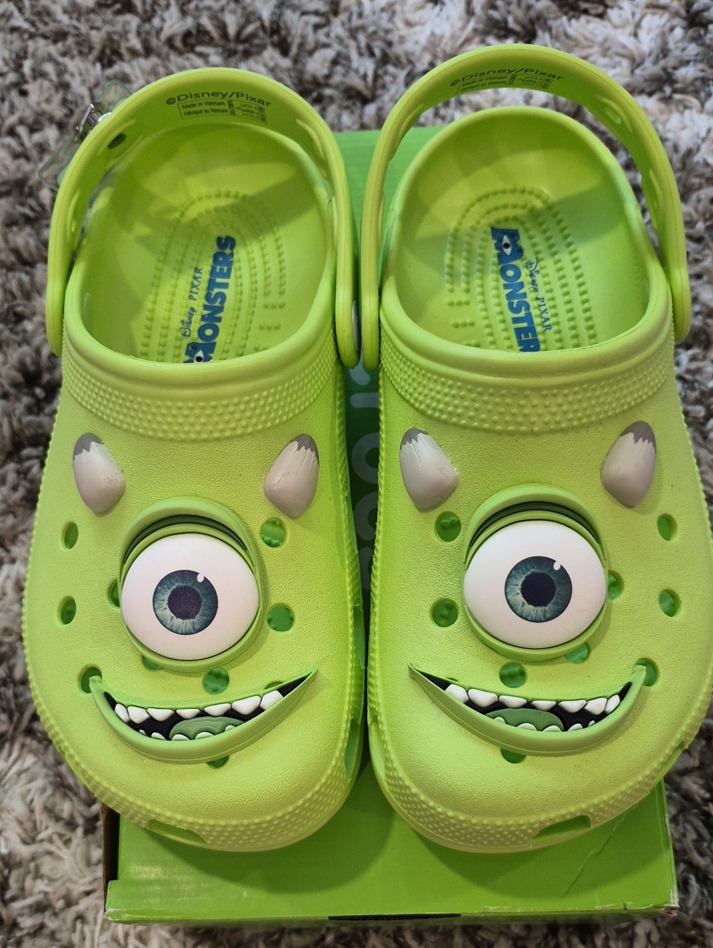 Crocs x Disney Pixar Monsters Inc. Mike Wazowski Clogs